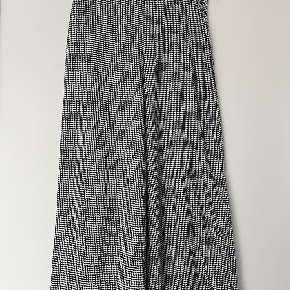 Zara Woman Houndstooth Pants palazzo